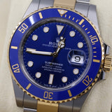 2026 Rolex Submariner Two Tone Yellow Gold “Bluesey” 41mm Blue Dial