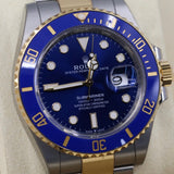 2026 Rolex Submariner Two Tone Yellow Gold “Bluesey” 41mm Blue Dial
