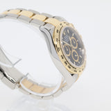 2025 Rolex Daytona Cosmograph Black Dial, Two Tone Yellow Gold And Steel 126503