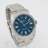 2025 Rolex Oyster Perpetual 41 Mid Blue Dial 134300
