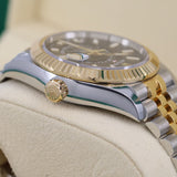 2024 Rolex Sky-Dweller Black Dial, Two Tone Yellow Gold Jubilee 336933