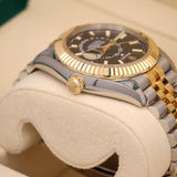 2022 Rolex Sky-Dweller Black Dial, Two Tone Yellow Gold Jubilee 326933
