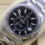 2026 Rolex Sky-Dweller Black Dial, Stainless Oyster 336934