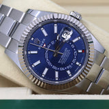 2024 Rolex Sky-Dweller Blue Dial, Stainless Oyster 336934