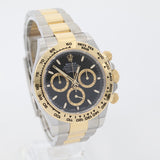 2025 Rolex Daytona Cosmograph Black Dial, Two Tone Yellow Gold And Steel 126503