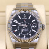 2026 Rolex Sky-Dweller Black Dial, Stainless Oyster 336934
