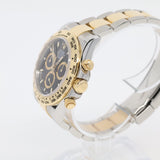 2025 Rolex Daytona Cosmograph Black Dial, Two Tone Yellow Gold And Steel 126503