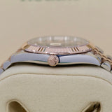 2026 Rolex Datejust 41mm Chocolate Diamond Index, Everose Jubilee 126331