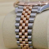 2026 Rolex Datejust 41mm Chocolate Diamond Index, Everose Jubilee 126331