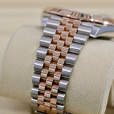 2026 Rolex Datejust 41mm Chocolate Diamond Index, Everose Jubilee 126331
