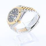 2024 Rolex Sky-Dweller Black Dial, Two Tone Yellow Gold Jubilee 336933