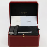 2025 Cartier Santos Large Dual Time Rhodium Dial Stainless Steel WSSA0076