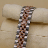 2026 Rolex Datejust 28mm Mother of Pearl Dial Fluted Jubilee Two-Tone Rose Gold 2792171