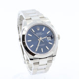 2026 Rolex Datejust 41mm Blue Oyster Smooth 126300