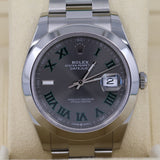 2025 Rolex Datejust 41mm Wimbledon Oyster Smooth 126300