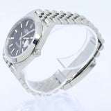 2026 Rolex Datejust 41mm Black Smooth Jubilee 126300