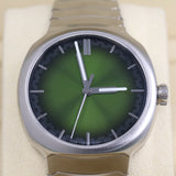 H.Moser & Cie Streamliner "Green Dragon" Centre Seconds Stainless Steel  REF: 6201-1200