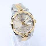 2024 Rolex Date-Just Two-Tone Yellow Gold 41mm Jubilee 126333