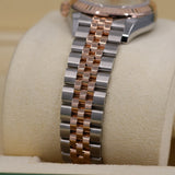 2026 Rolex Datejust 28mm Mother of Pearl Dial Fluted Jubilee Two-Tone Rose Gold 2792171