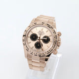 2025 Rolex Daytona Rose Gold Sundust Dial 126505