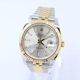 2024 Rolex Date-Just Two-Tone Yellow Gold 41mm Jubilee 126333