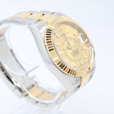 2022 Rolex Sky-Dweller Two-Tone Yellow Gold 42mm Oyster 326933