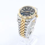 2024 Rolex Sky-Dweller Black Dial, Two Tone Yellow Gold Jubilee 336933