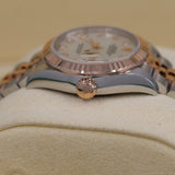 2026 Rolex Datejust 28mm Mother of Pearl Dial Fluted Jubilee Two-Tone Rose Gold 2792171