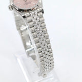 2025 Rolex Datejust 31mm Pink Fluted Jubilee Stainless Steel 278274