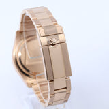 2025 Rolex Daytona Rose Gold Black Dial Diamond Index 126505