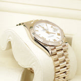 2022 Rolex Day Date 40 White Dial Roman Index Rose Gold 228235