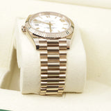 2022 Rolex Day Date 40 White Dial Roman Index Rose Gold 228235