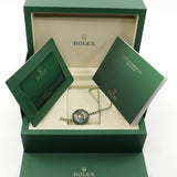 2025 Rolex Date Just 41 Mint Green Dial Smooth Bezel, Oyster Band 126300