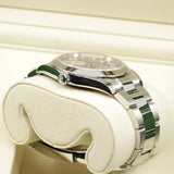 2025 Rolex Date Just 41 Mint Green Dial Smooth Bezel, Oyster Band 126300