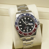 2025 Rolex GMT-Master II “Pepsi” Oyster Band 126710BLRO. (Full Factory Stickers)