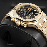 2016 Audemars Piguet Royal Oak Black Dial Chronograph Rose Gold 26320OR.