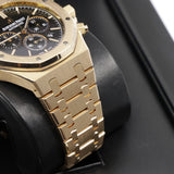 2016 Audemars Piguet Royal Oak Black Dial Chronograph Rose Gold 26320OR.