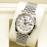 2025 Rolex DateJust 36 Mother Of Pearl Dial Diamond Index Jubilee 126234