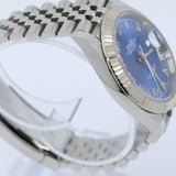 2023 Rolex Datejust 41mm Azzurro Jubilee Fluted 126334