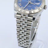 2023 Rolex Datejust 41mm Azzurro Jubilee Fluted 126334